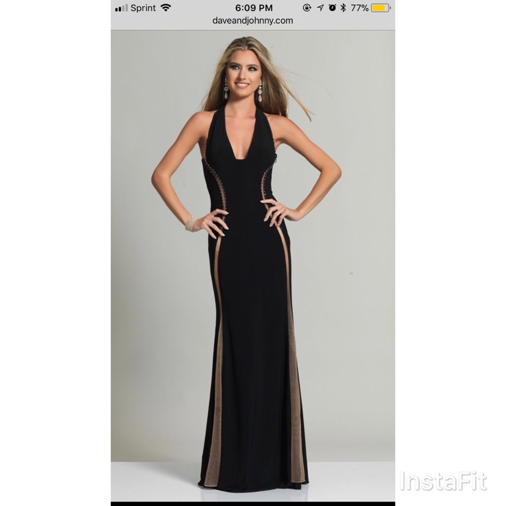 BRAND NEW Dave and Johnny prom dress!!! Size 1/2